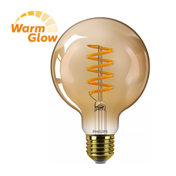 Philips Vintage LED G95 7-50W E27 Warmglow