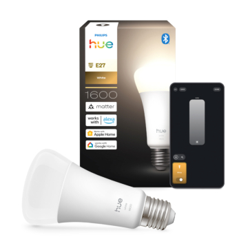Philips Hue White A60 - E27 slimme lamp - 1600