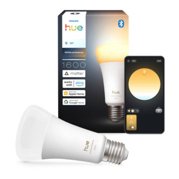 Philips Hue White Ambiance A60 - E27 slimme lamp - 1600