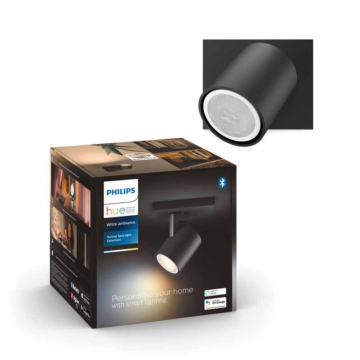 Philips 929003812201 Hue Runner Spot White Ambiance Zwart