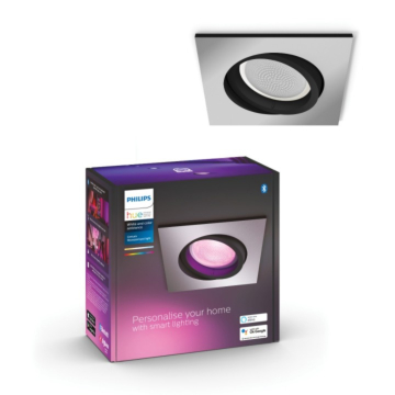 Philips 5055148P7 Hue Centura inbouwspot Hue White and Color Ambiance Aluminium (Verpakking 2022)