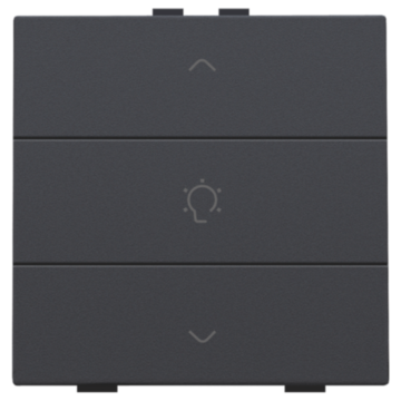 Niko 122-51043 Enkelvoudige dimbediening voor Niko Home Control Anthracite