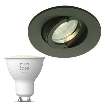 Inbouwspot Lumiance IP44 Outdoor Inclusief Hue White (GU10) Antraciet (Outdoor)
