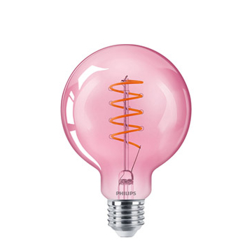 Philips 929002453801 Deco LED D G93 4,5-25W E27 Pink Flame