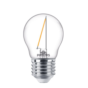 Philips 929002370301 LED Filament Clear ND P45 1,4-15W E27 Warm wit