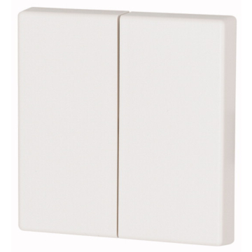 Eaton 126046 xComfort 2-voudige wip zonder opdruk Wit mat (Gira & Jung)