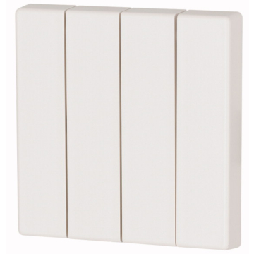Eaton 126050 xComfort 4-voudige wip zonder opdruk Wit mat (Gira & Jung)