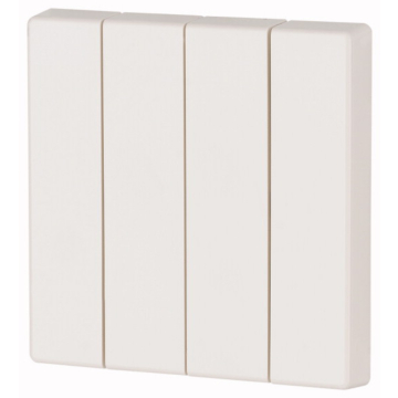 Eaton 193989 xComfort 4-voudige wip zonder opdruk Signaal wit