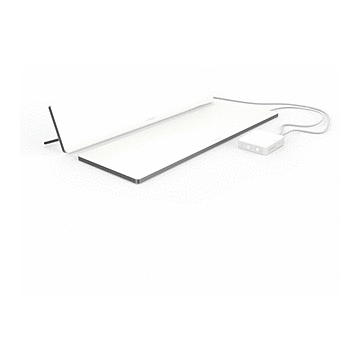 Etherma 46380 LAVA DESK Infrarood Stralingspaneel 140W Wit Werkplekverwarming