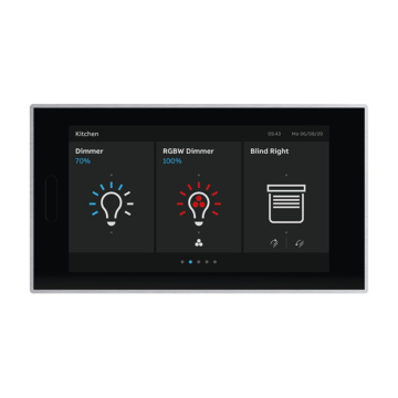 Busch Jaeger Busch-RoomTouch 5" Zwart