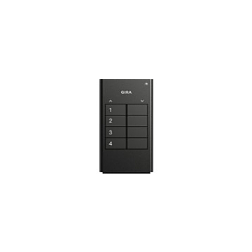 Gira 535410 eNet Draadloze handzender viervoudig