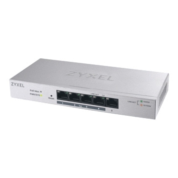Zyxel GS1200-5HPV2-EU0101F Netwerkswitch 5 poorten 4xPOE Grijs