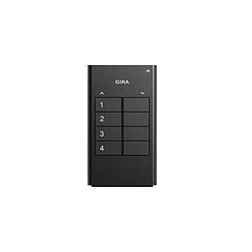 Gira 512400 KNX RF Handzender Viervoudig