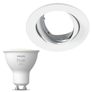 Inbouwspot Lumiance Inclusief Hue White (GU10) Wit