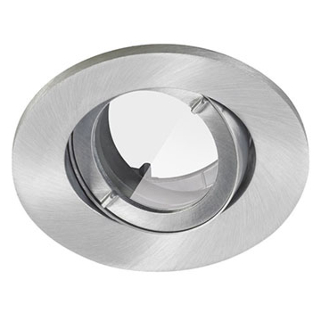 Lumiance 3084061 Inset trend 75 swing IP44 Geborsteld aluminium (GU10)