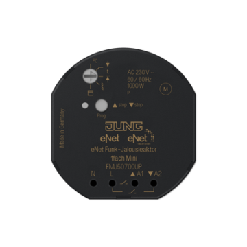 Jung FM J 50700 UP eNet radiografische jaloezieactor 1-voudig mini
