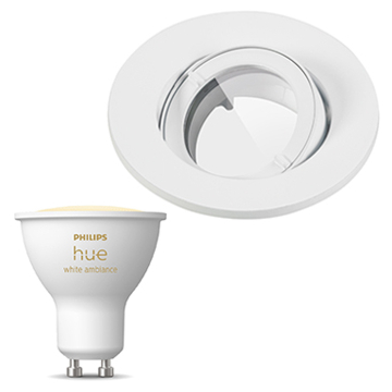 Inbouwspot Lumiance IP44 Outdoor Inclusief Hue White Ambiance (GU10) Wit (Outdoor)