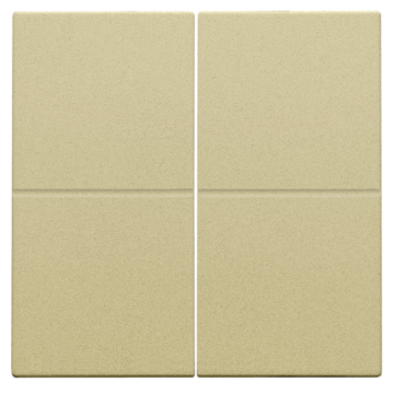 Niko 221-00060 tweevoudige toets voor het Hue systeem Alu Gold Coated