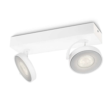 Philips 53172/31/16 myLiving Clockwork Wit 2x 4W Warm wit