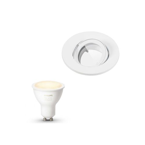 Kapper goedkeuren Ministerie Inbouwspot Lumiance IP44 Outdoor Inclusief Hue White Ambiance (GU10) Wit  (Outdoor) - DeDomoticaStore