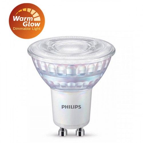 Verslijten Wijde selectie Puno Philips 929002065703 LED 3,8-50W GU10 Warmglow 36° Ra90 - DeDomoticaStore