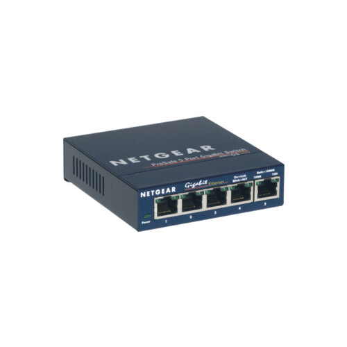 Netgear GS105GE Netwerkswitch 5 Gigabit poorten DeDomoticaStore
