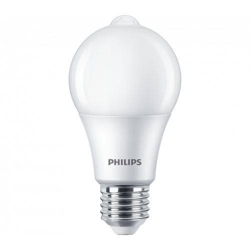 Regelmatigheid alledaags ontsmettingsmiddel Philips 929002058731 Sensor Motion LED 8-60W E27 Warm wit (bewegingsmelder)  - DeDomoticaStore
