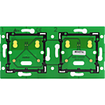 Niko 550-14020 Tweevoudige horizontale muurprint voor Niko Home Control voor gebruik met aansluitunit