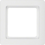 Berker 10116089 Q.1 Afdekraam 1-voudig, polarwit soft-finish
