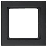 Berker 10116096 Q.3 Afdekraam 1-voudig, antraciet soft-finish