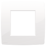 Niko 111-76100 Enkelvoudige afdekplaat Original bright white