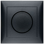 Berker 11309949 S.1/B.3/B.7 Volle afdekpl. + knop voor draai- dimmer/potmeter antraciet mat