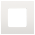 Niko 120-76100 Enkelvoudige afdekplaat Intense white