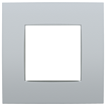 Niko 121-76100 Enkelvoudige afdekplaat Intense sterling