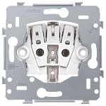 Niko 170-34400 Sokkel voor stopcontact met randaarde Inbouwdiepte 28,5mm 16 A/250 Vac Insteekklemmen