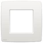 Niko 101-76100 Enkelvoudige afdekplaat Original white