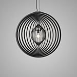 Delta Light 24014 0000 B SOIREE RC 81 E27 Zwart