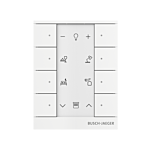 Busch Jaeger SB-F-8.0.11-884 Free@home Tenton 8-voudig Studiowit mat