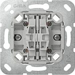 Gira 315800 Basiselement 10 A 250 V Wip Jaloezie drukcontact (met bevestigingsklauwen)