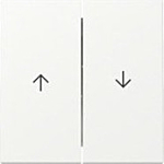 Gira 329427 Systeem 55 Wip 2-voudig met pijlsymbool Zuiver wit mat