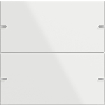 Gira 502212 KNX Wippenset 2-voudig voor tastsensor 4.95 Glas wit