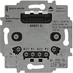 Busch-Jaeger 64821 U Relaissokkel Flex 2-voudig