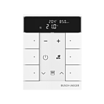 Busch Jaeger SBC-F-6.0.11-84 Free@home Tenton Thermostaat 6-voudig CO2 Studiowit