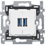 Niko 420-00511 Smart usb-lader van 3,5 A