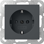 Gira 446628 Systeem 55 Wandcontactdoos met randaarde 16A 250V Antraciet