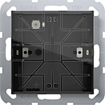 Gira 501100 Tastsensor 4.55 Standard 1-voudig voor KNX met inbedrijfstellingswip