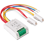 Niko 550-20025 Drukknopinterface voor één of twee ingangen met heldere, warm witte feedbackleds