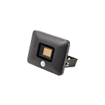 SG 630019 Flom Mini Grafiet 10W LED 1060lm 3000K Wit PIR-Sensor Ra 80