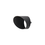 SG 630027 Grafiet Mini Zonneklep Aluminium