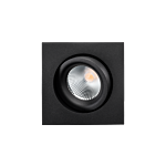 SG 902588 Junistar Lux Square Zwart 8W 590lm 3000K Wit Ra 98